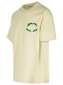 Burberry Cream Cotton T Shirt