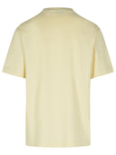 Burberry Cream Cotton T Shirt