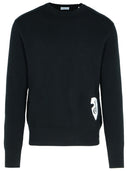 Burberry Black Alpaca Blend Sweatshirt