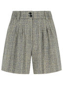 Golden Goose Gray Wool Blend Shorts