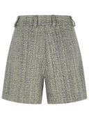 Golden Goose Gray Wool Blend Shorts