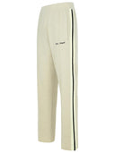 Palm Angels 'Jogger' Beige Wool Blend Pants