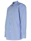 Comme Des Garçons Shirt Blue Cotton Shirt
