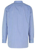 Comme Des Garçons Shirt Blue Cotton Shirt