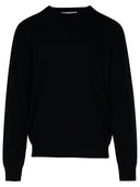 Comme des Garçons skjorta svart ulltröja
