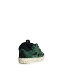 Lanvin 'Curb' Green Lear Blend Sneakers