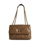 Tory Burch 'Kira' BEIGE Lear Crossbody Bag