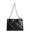 Tory Burch 'Kira' Black Lear Bolsa de compras