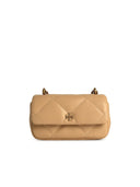 Tory Burch 'Kira' Mini Crossbody Bag In Beige Lear