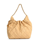 Tory Burch 'Fleming' Cream Lear Bag