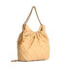 Tory Burch 'Fleming' Cream Lear Bag