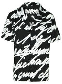 Balmain Black Viscose Shirt
