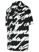 Balmain Black Viscose Shirt
