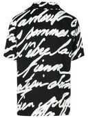 Balmain Black Viscose Shirt