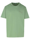 Balmain Green Cotton T Shirt