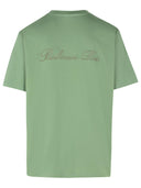 Balmain Green Cotton T Shirt