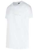 Camiseta de algodón blanco de Balmain