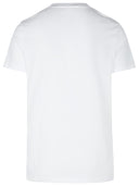 Camiseta de algodón blanco de Balmain