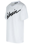 Balmain White Cotton T Shirt