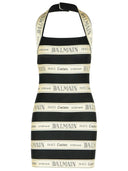 Balmain Black Viscose Dress