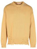 Marni Beige Cotton Sweater