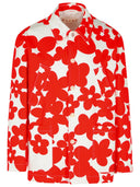 Chaqueta de algodón rojo marni