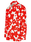 Chaqueta de algodón rojo marni