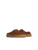 Marni 'Fussbet' Brown Suede Slippers