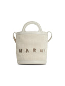 Marni 'Tropicalia' White Lear Blend Bag