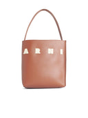 Marni «Museo» Brown Lear Bag