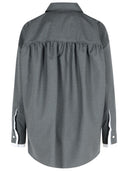Camicia di lana vergine Marni Grey