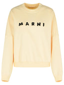 Marni Ivory Cotton Sweatshirt