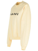 Marni Ivory Cotton Sweatshirt