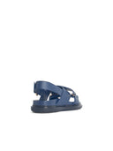 Marni 'Fussbett' Blue Lear Sandals