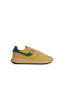 Autry 'Reelwind' Yellow Suede Sneakers
