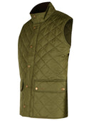 Barbour 'Lowerdale' Green Polyester Vest