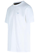 Barbour White Cotton T Shirt