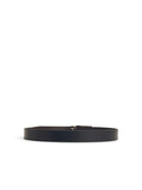 Salvatore Ferragamo Black Lear Belt