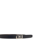 Salvatore Ferragamo Black Lear Belt