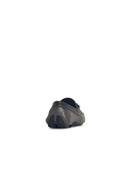 Salvatore Ferragamo Black Lear Loafers