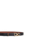 Salvatore Ferragamo低黑色李尔腰带