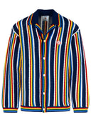 Casablanca 'Crochet' Multicolor Cotton Cardigan