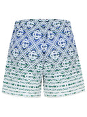 Casablanca „Stripe” Bermuda Shorts w wielokolorowej mieszance bawełny