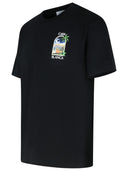 Casablanca 'La Night' Black Cotton T Shirt