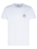 Etro White Cotton T -skjorte