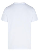 Etro White Cotton T -skjorte