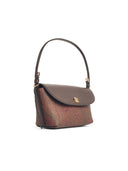 Etro 'Barchetta' Brown Cotton Blend Bag