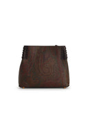 Etro 'Libra'Brown Jacquard Crossbody Bag