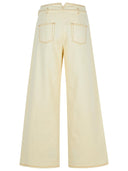 Jeans in denim etro crema