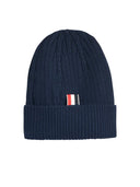 Thom Browne '4 bar' bere blu blu cashmere